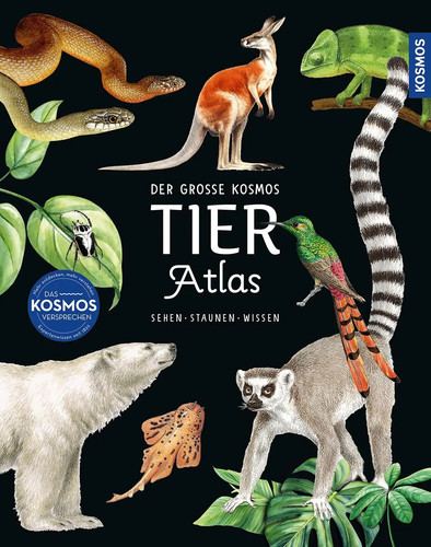 Der große kosmos - der, tieratlas